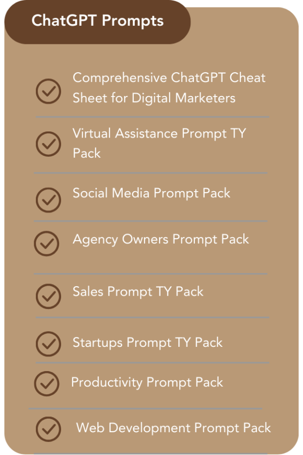 Exclusive ChatGPT Prompts