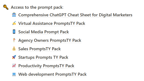Exclusive ChatGPT Prompts - Image 3